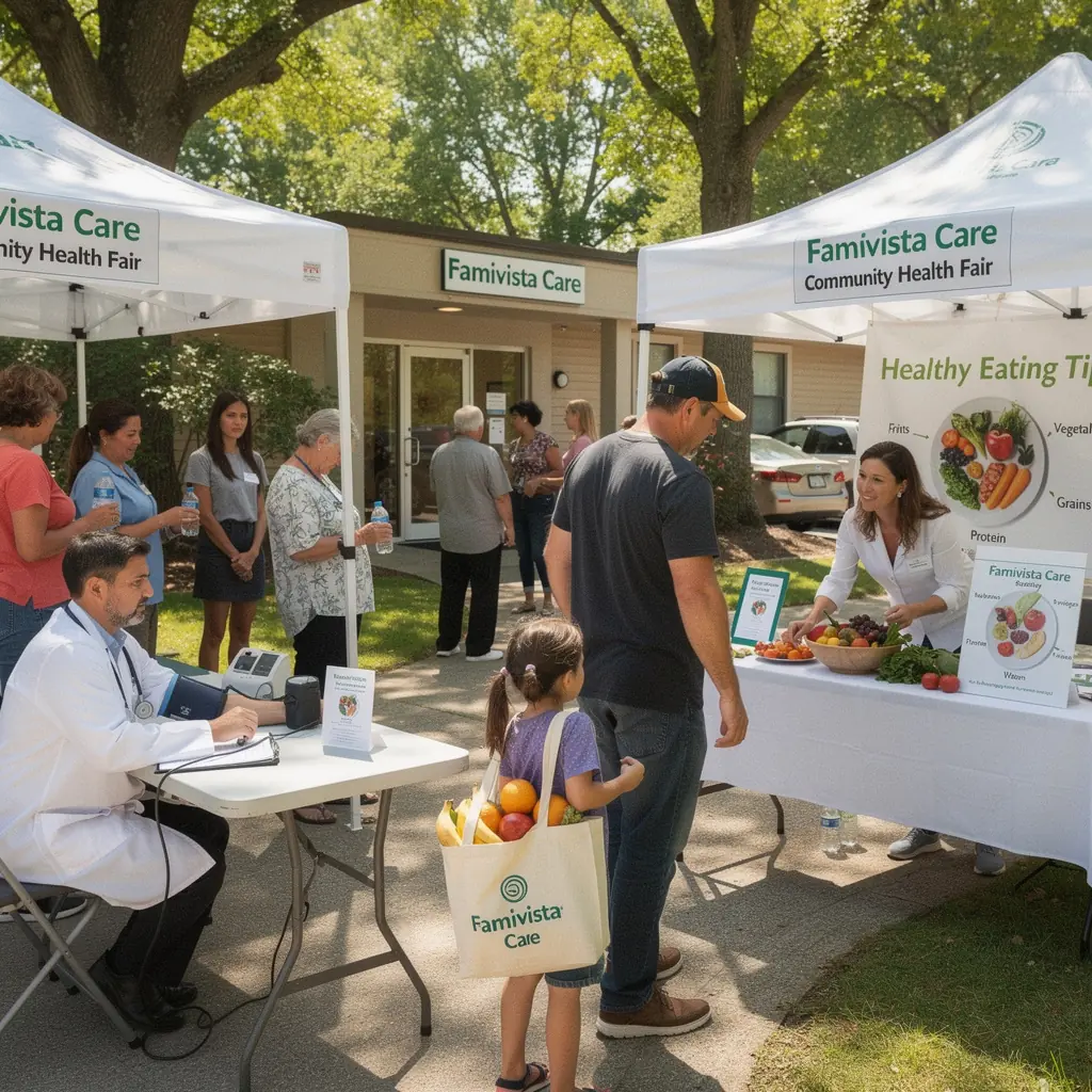 Rodzina spędzająca czas razem w parku, ciesząc się wspólną zabawą na świeżym powietrzu.